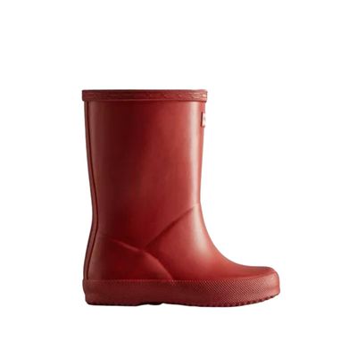 Hunter Little Kids Original First Classic Boot Military Red