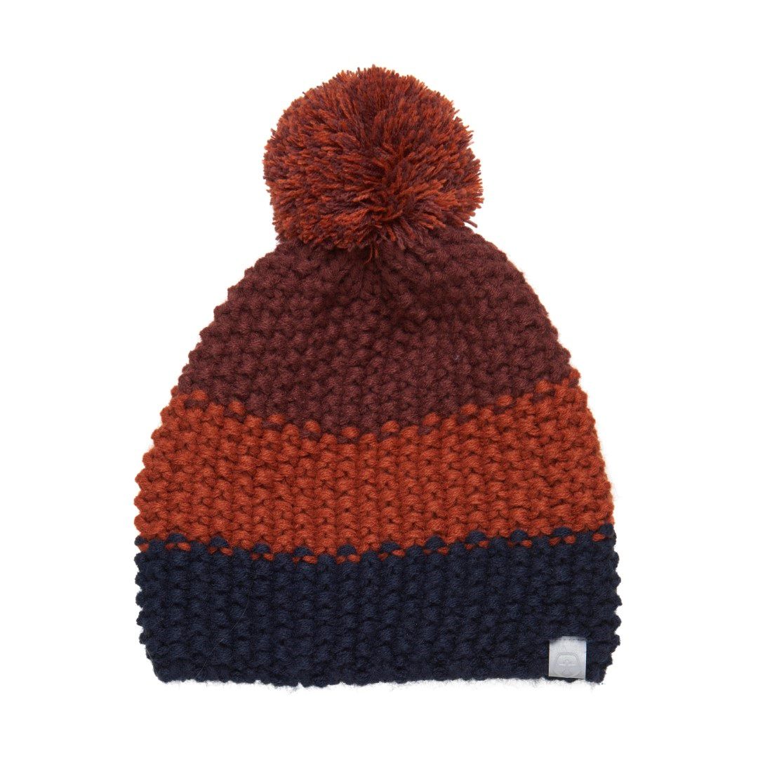 Color Kids Knit PomPom Hat Clay 740802