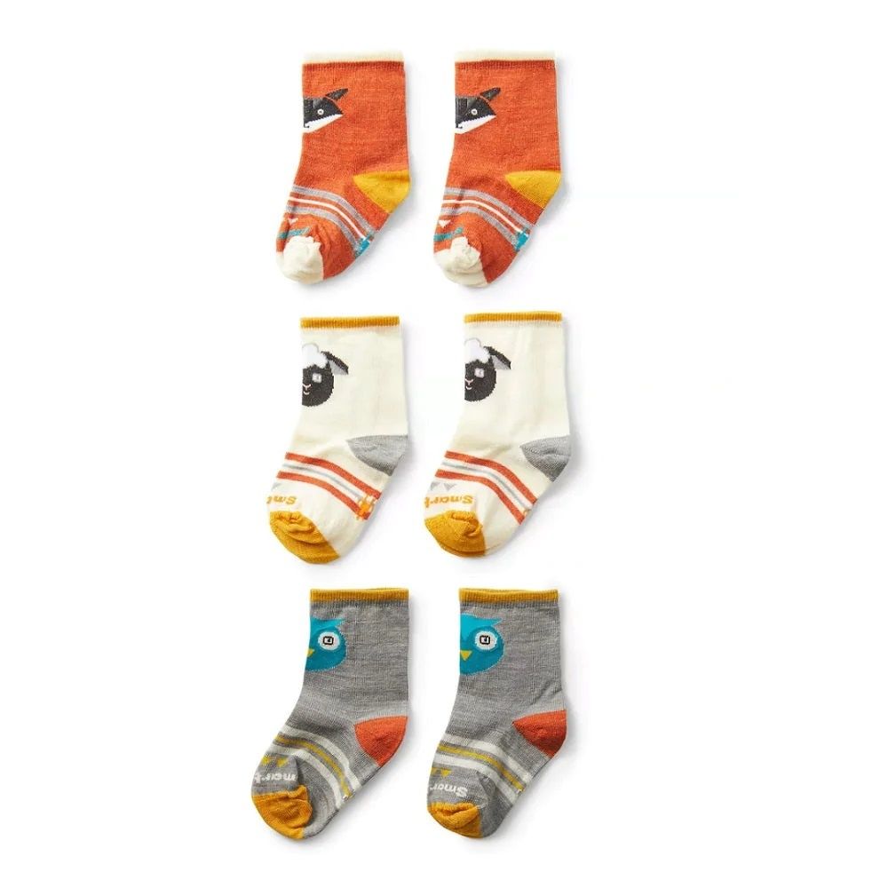 Smartwool Toddler Trio Lunar Grey