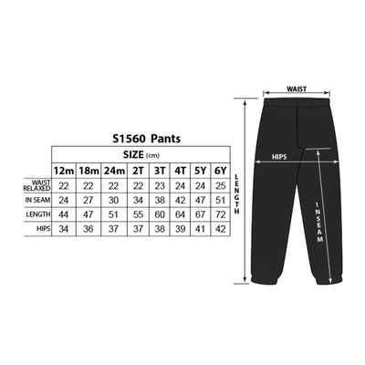 Calikids S1560 Splash Pants Grey