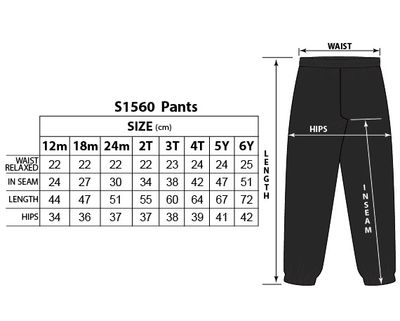 Calikids S1560 Splash Pants Bubblegum