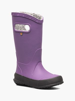 Bogs Rainboot Plush Purple