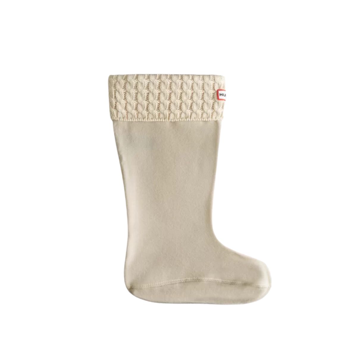 Hunter Half Cardigan Boot Socks Greige