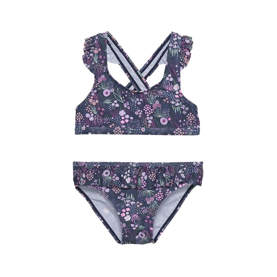 Color Kids Bikini w/Skirt Dark  Denim