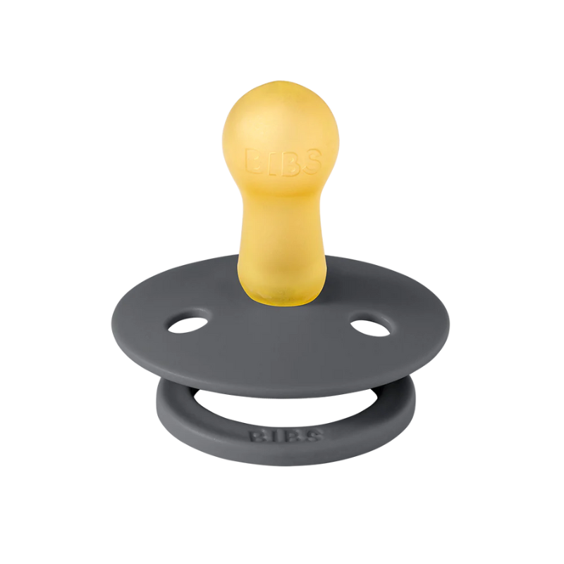 BIBS Pacifier OG Latex 2pk Sand/Iron