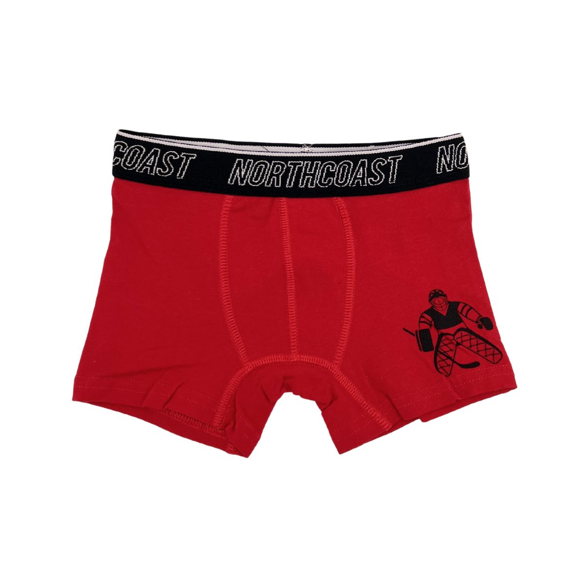 Northcoast Boxer Brief Red Hockey
