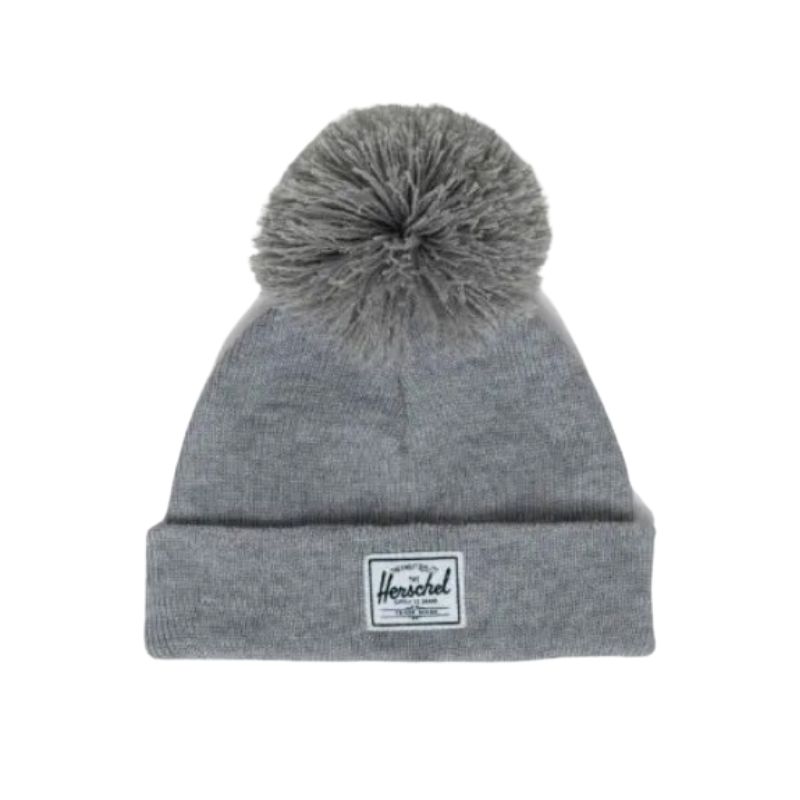 Herschel Beanie Pom Heather Light Grey
