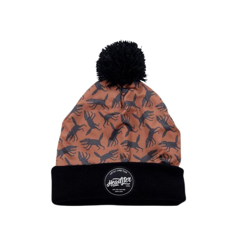 Headster Beanie PomPom Chupacabra Amber