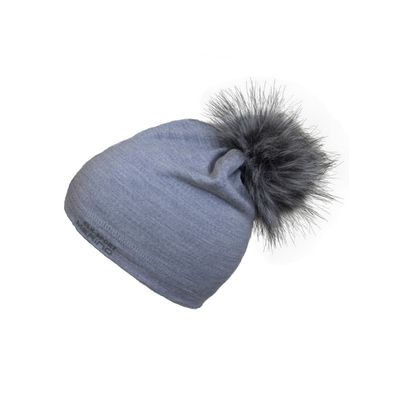 Calikids Merino Hat Grey Mix