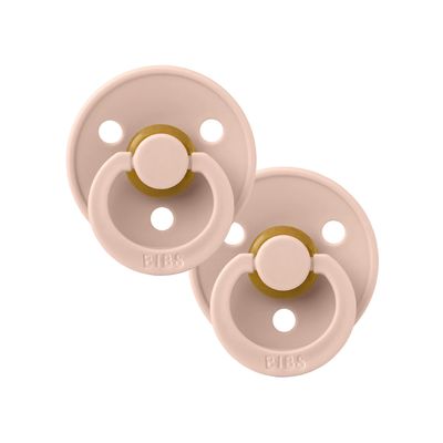  BIBS Pacifier OG Latex 2pk Blush