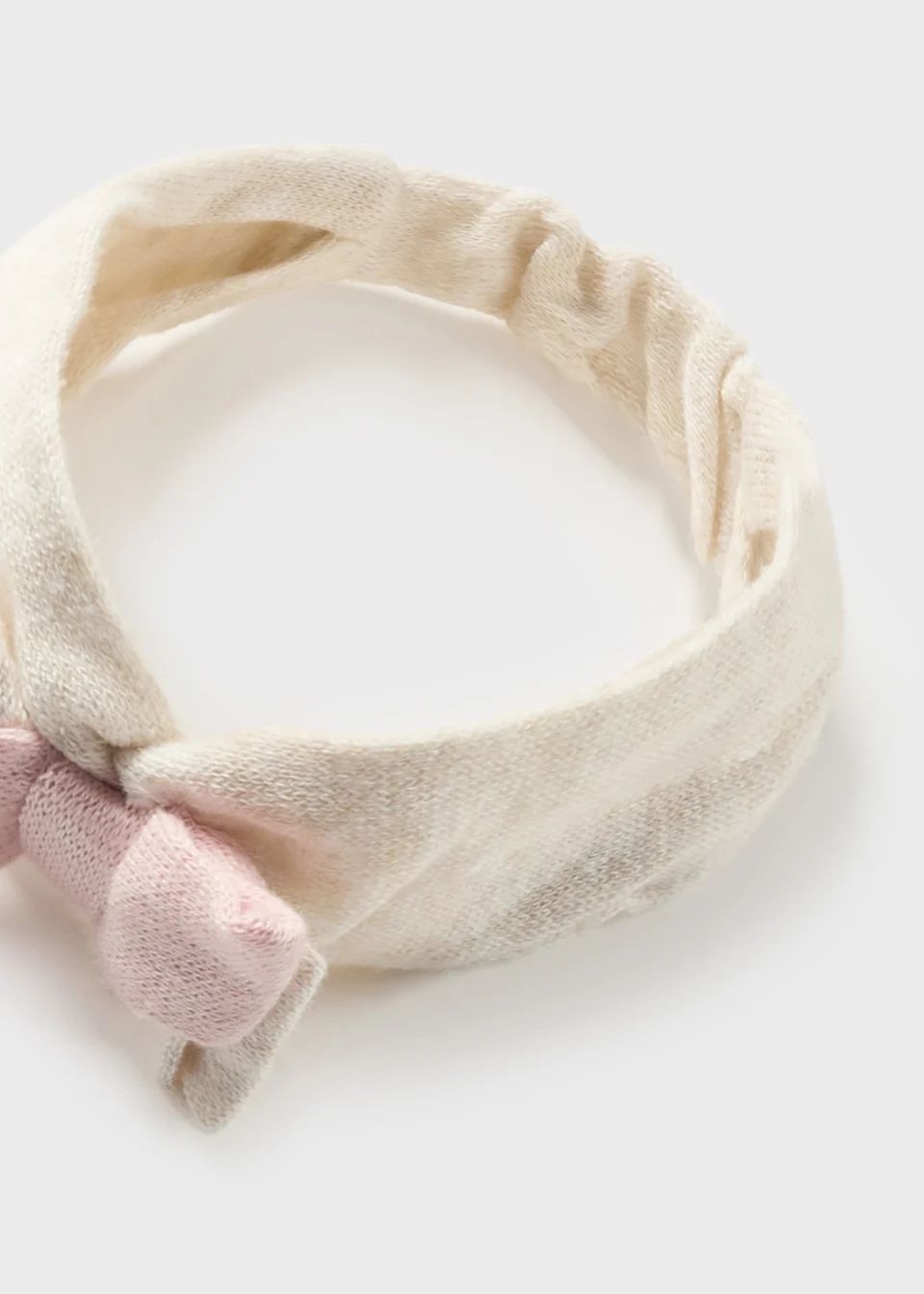 Mayoral 2743 Headband w/ Bow Rose