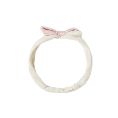 Mayoral 2743 Headband w/ Bow Rose