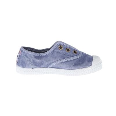 Cienta Canvas Slip on Air Blue