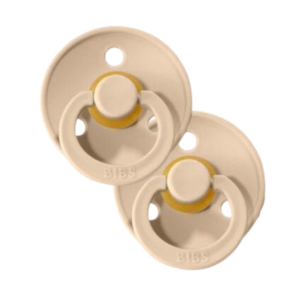 BIBS Pacifier OG Latex 2pk Vanilla