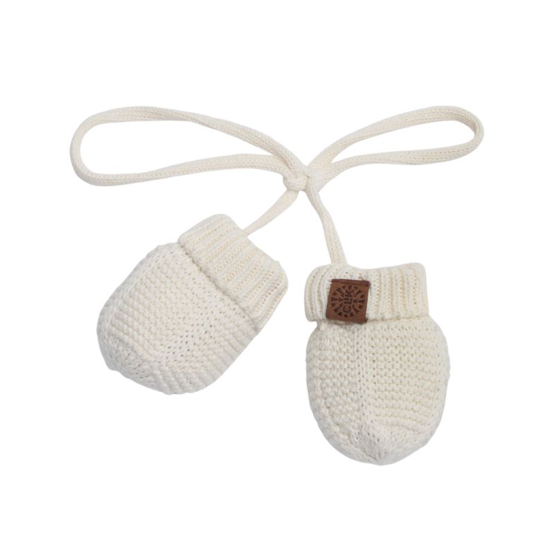 Calikids W2050 Cotton Knit Mitt Cream