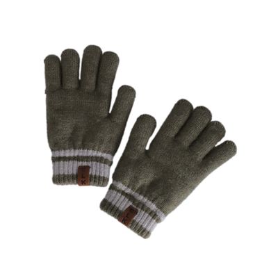 Calikids W2391 Lined Knit Gloves Olive