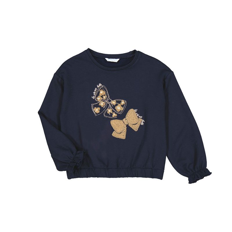 Mayoral 4401 Sweater Bows Navy