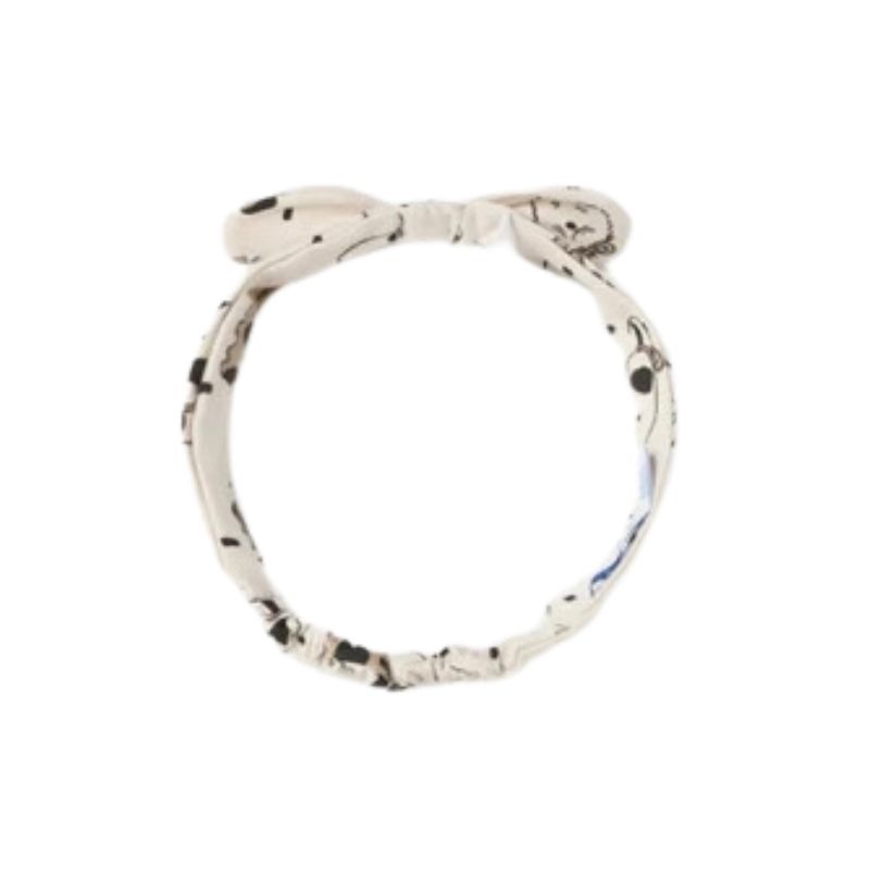 Mayoral 2772 Headband AOP Dogs Chickpea