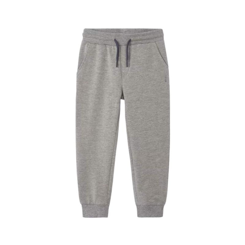 Mayoral 742 Basic Jogger Pants Heather Grey