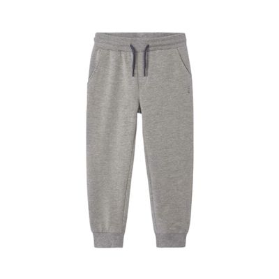 Mayoral 742 Basic Jogger Pants Heather Grey