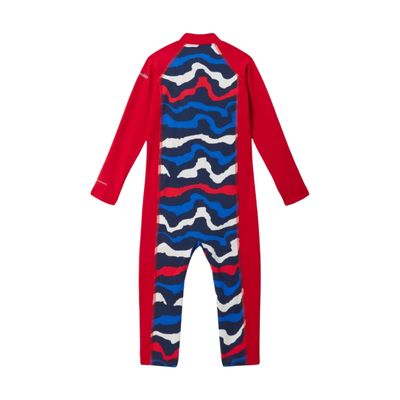 Columbia Sandy Shores ll Sunsuit Navy Wavy/Mtn Red