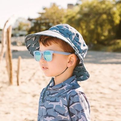 Jan &amp; Jul Polarized Sunglasses Frosty Blue Aurora