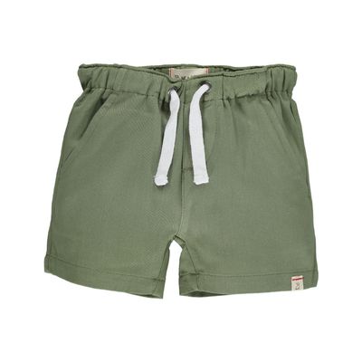 Me &amp; Henry Hugo Twill Shorts Khaki Green