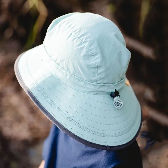 Calikids S1716 Sun Hat Harbour Grey