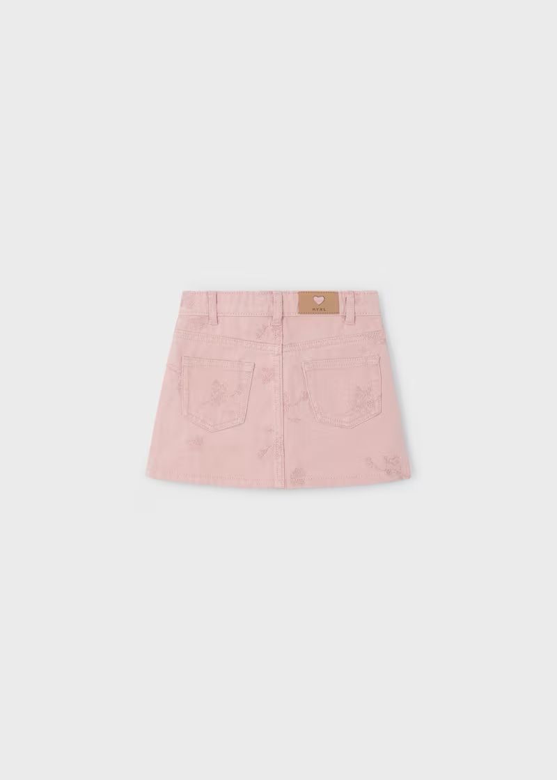 Mayoral 3903 Skirt AOP Floral Blush/Pink