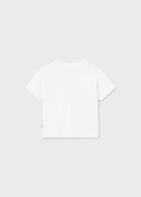 Mayoral 1024 Tshirt Skateboard White