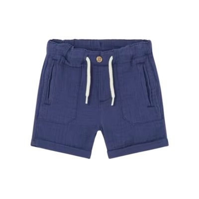 Mayoral 1236 Wide Leg Cotton Shorts Ink