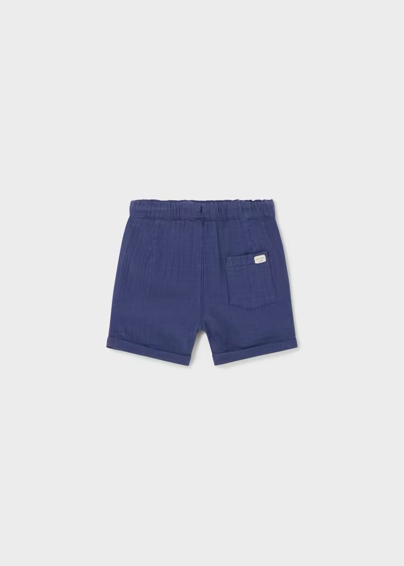 Mayoral 1236 Wide Leg Cotton Shorts Ink