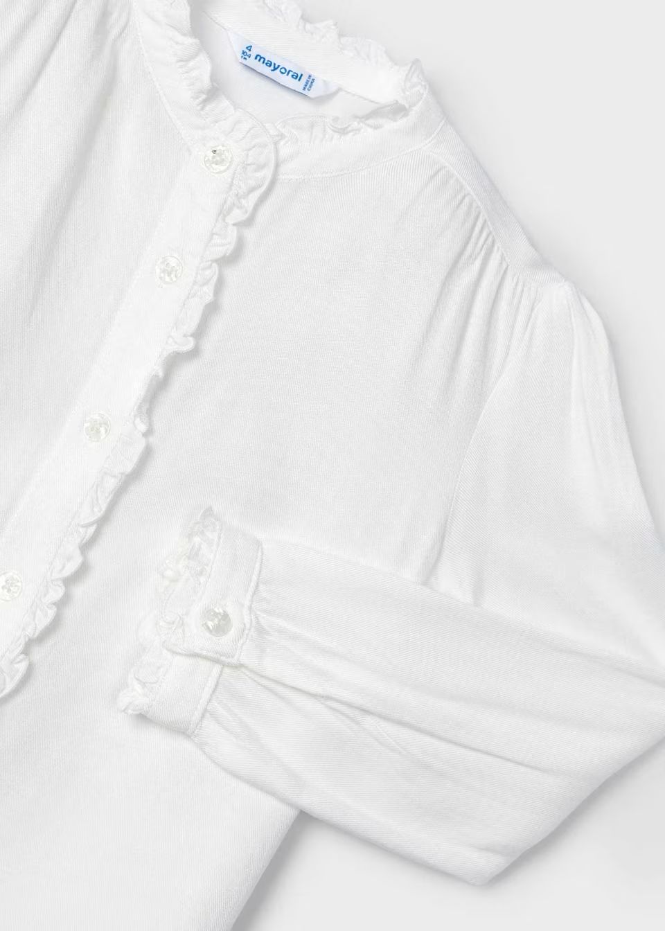 Mayoral 4105 L/S Blouse Natural