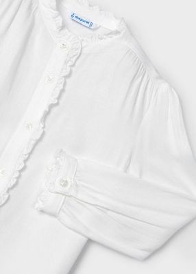 Mayoral 4105 L/S Blouse Natural