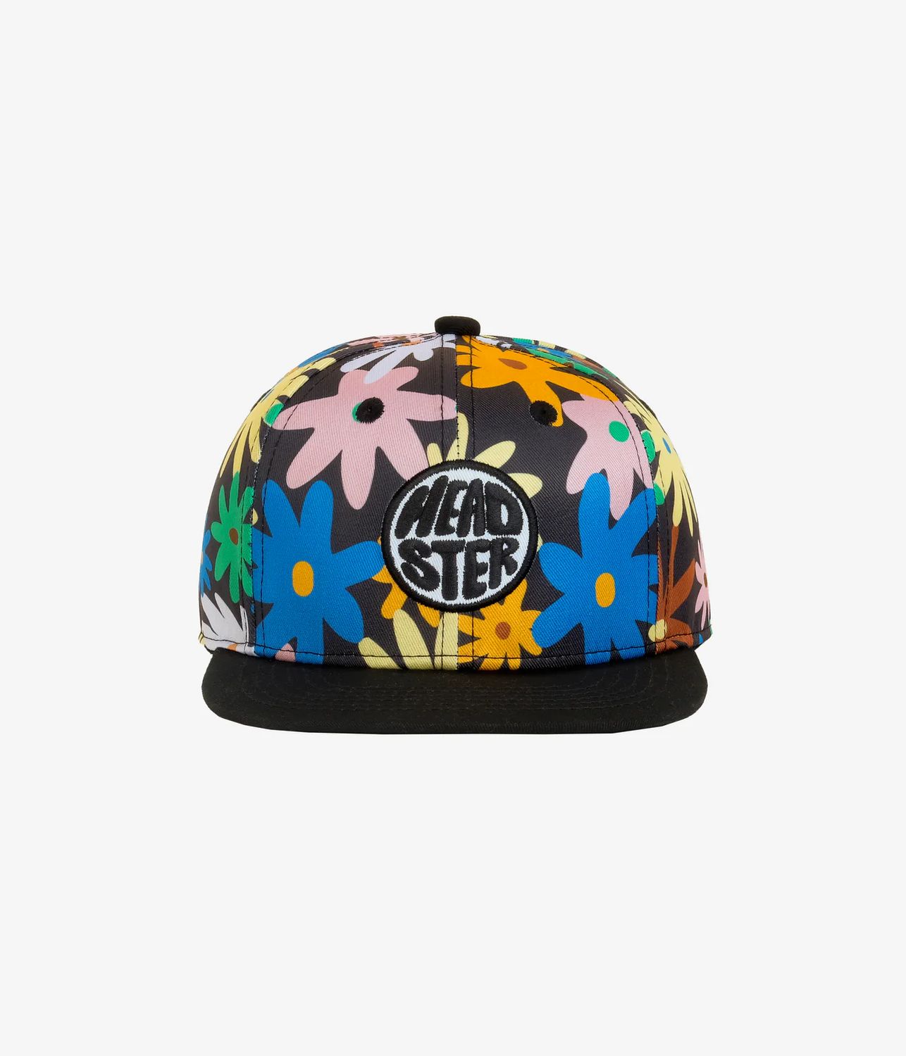 Headster Snapback Cap Backyard Meadow Black