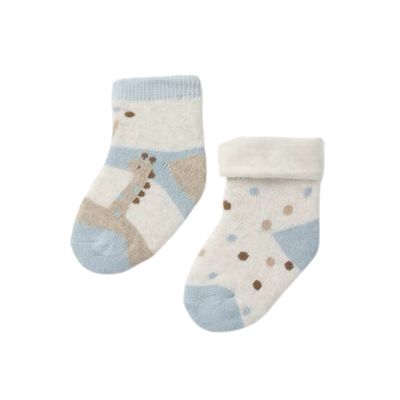 Mayoral 9759 2pc Socks Set Polar Blue