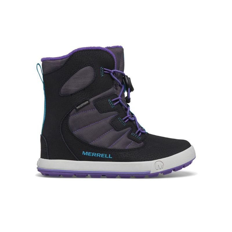 Merrell Snow Bank 4.0 Wtrpf Black/Purple/Turq