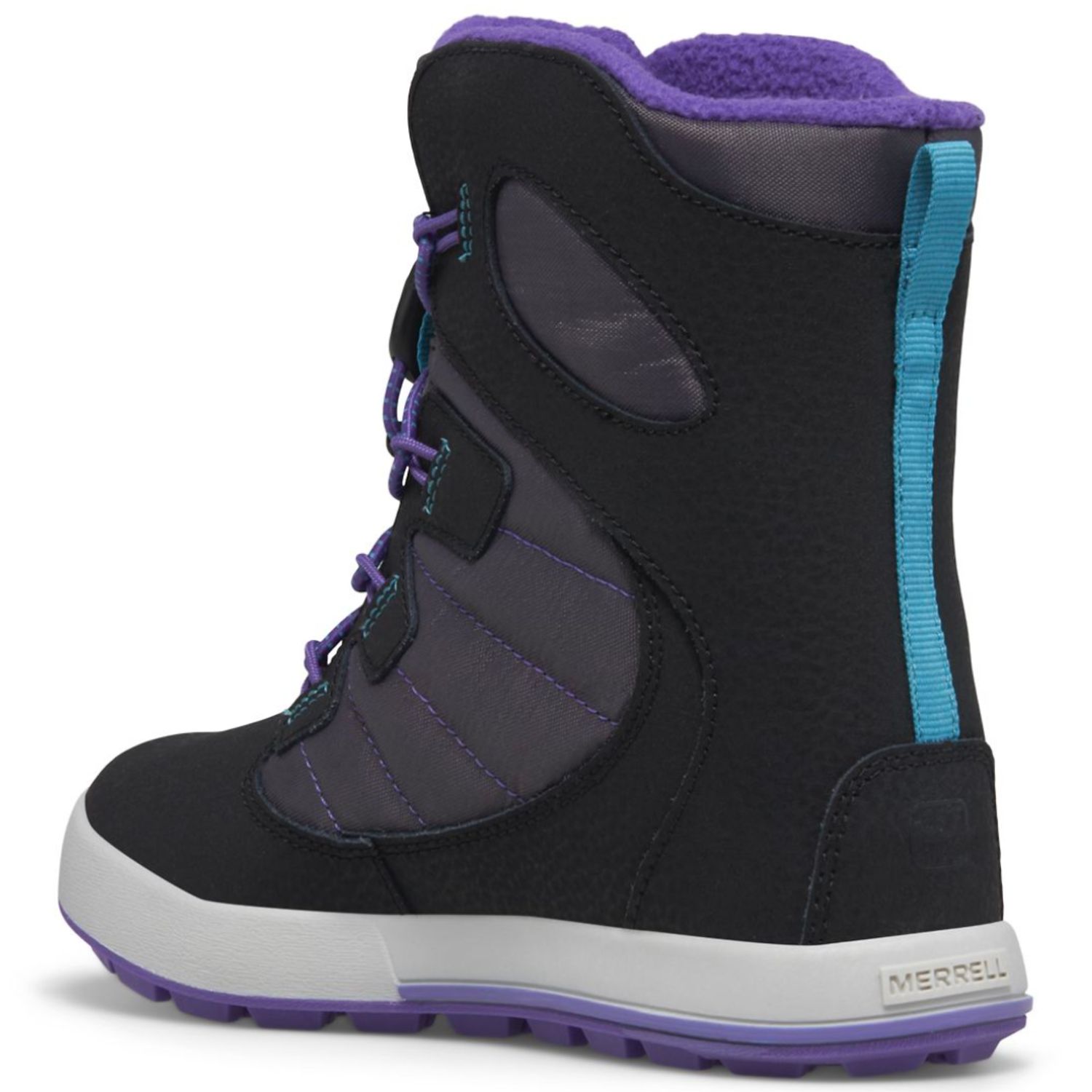Merrell Snow Bank 4.0 Wtrpf Black/Purple/Turq