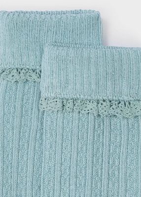 Mayoral 10807 Socks Knit Jade