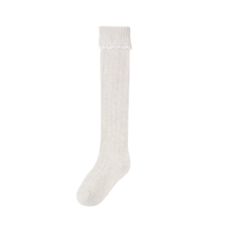 Mayoral 10807 Socks Knit Milk