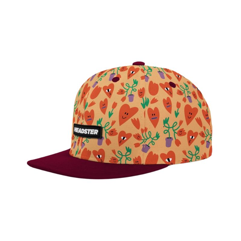 Headster Snapback Plant Lovers Open Orange