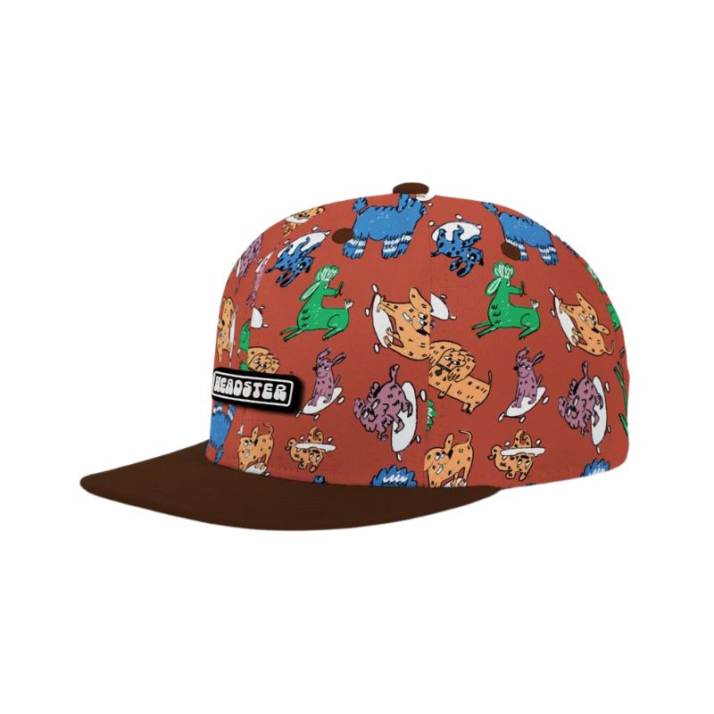 Headster Snapback Best Buds Dark Orange