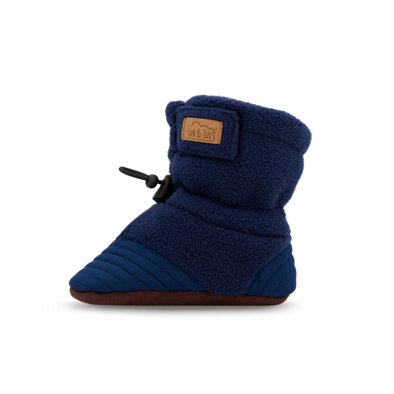 Jan &amp; Jul Stay Put Cozy Booties Navy