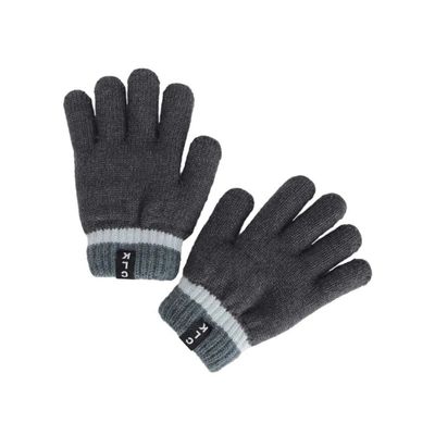 CaliKids W2491 Knit Gloves Graphite