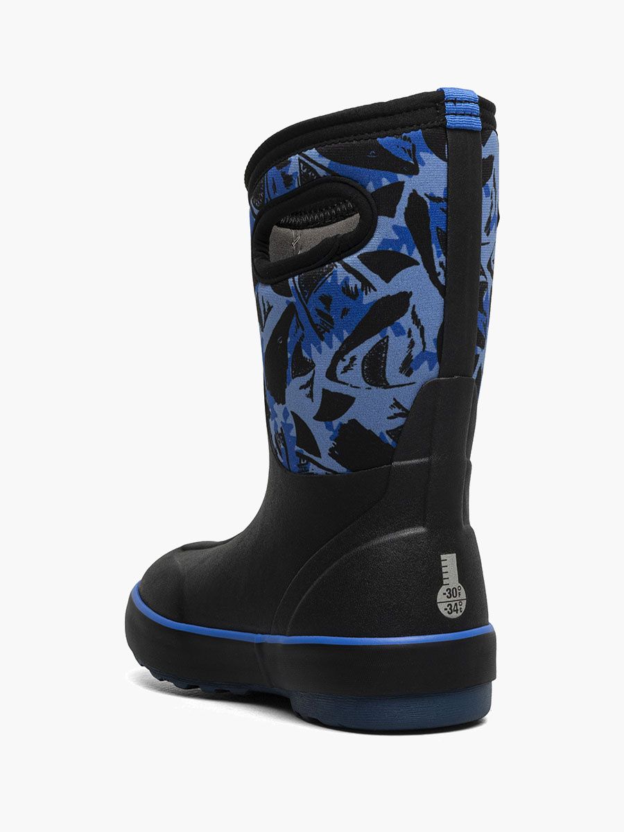 Bogs Classic II Sharks Black Multi