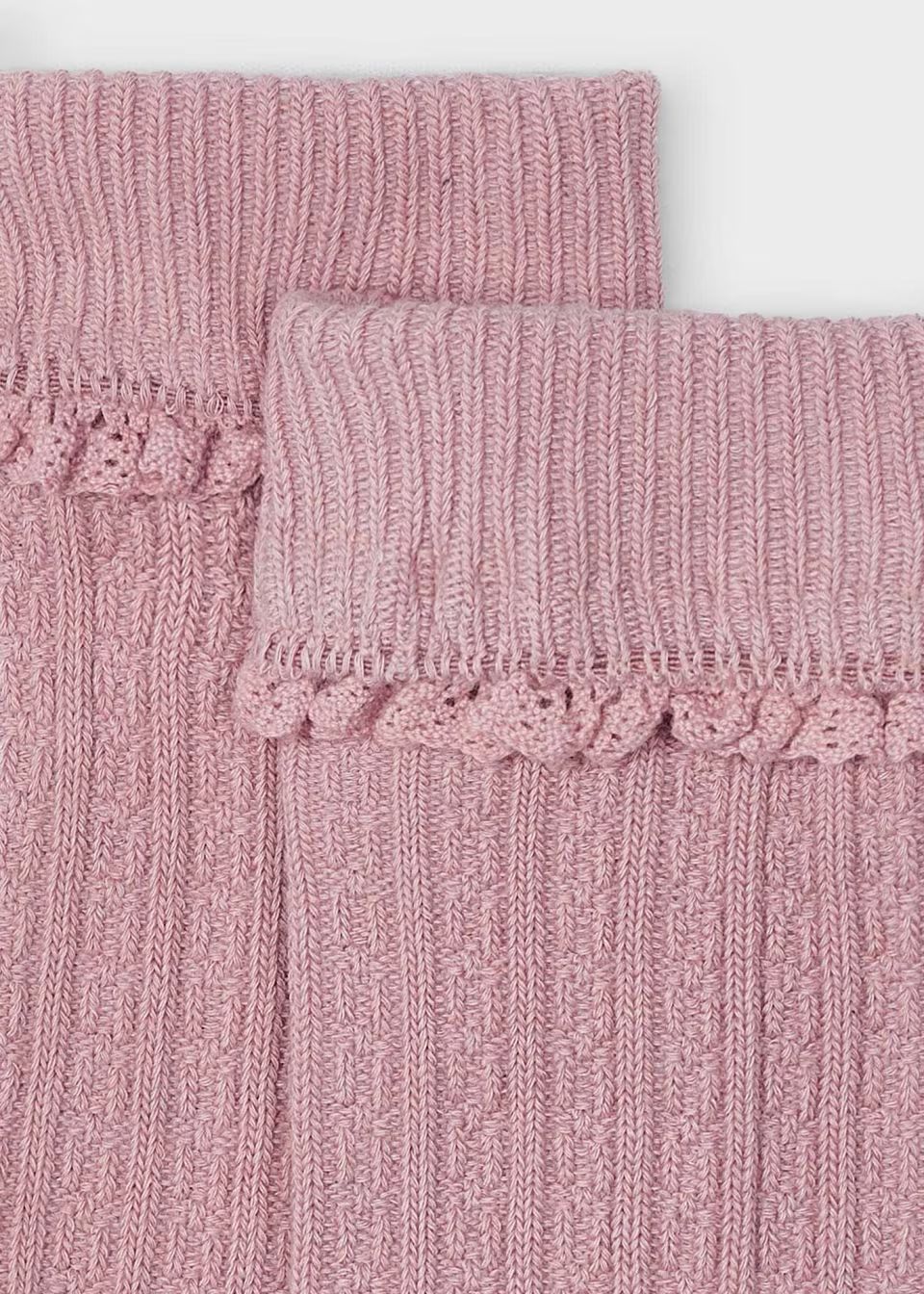 Mayoral 10807 Socks Knit Rose