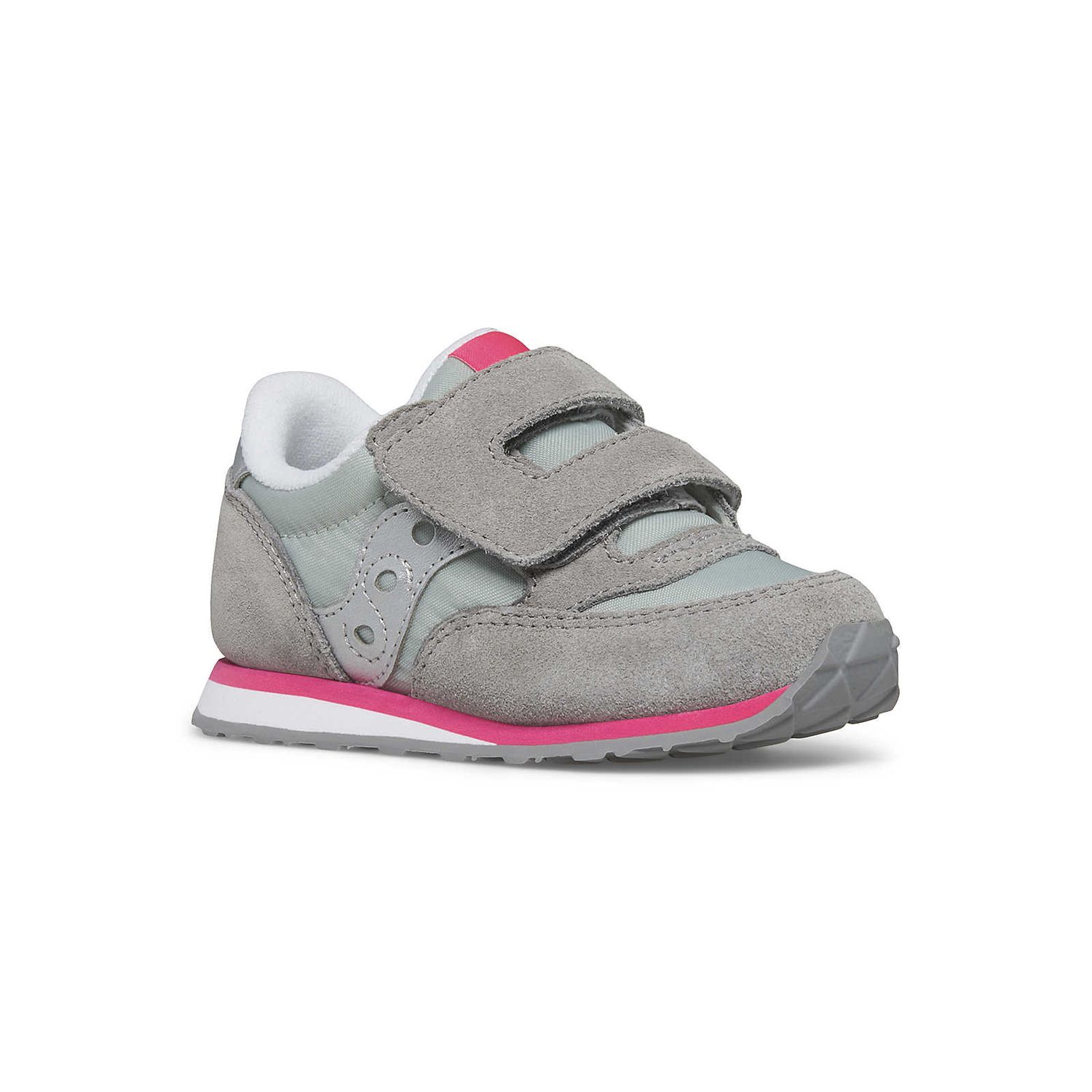 Saucony Baby Jazz Hl Grey/Silver/Pink