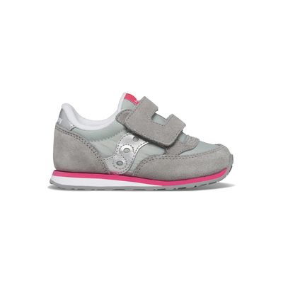 Saucony Baby Jazz Hl Grey/Silver/Pink