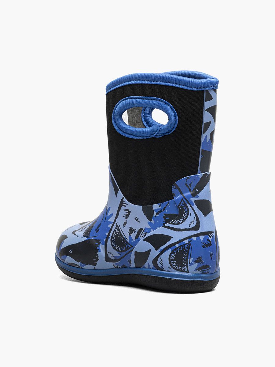 Bogs Baby Classic Sharks Blue Multi