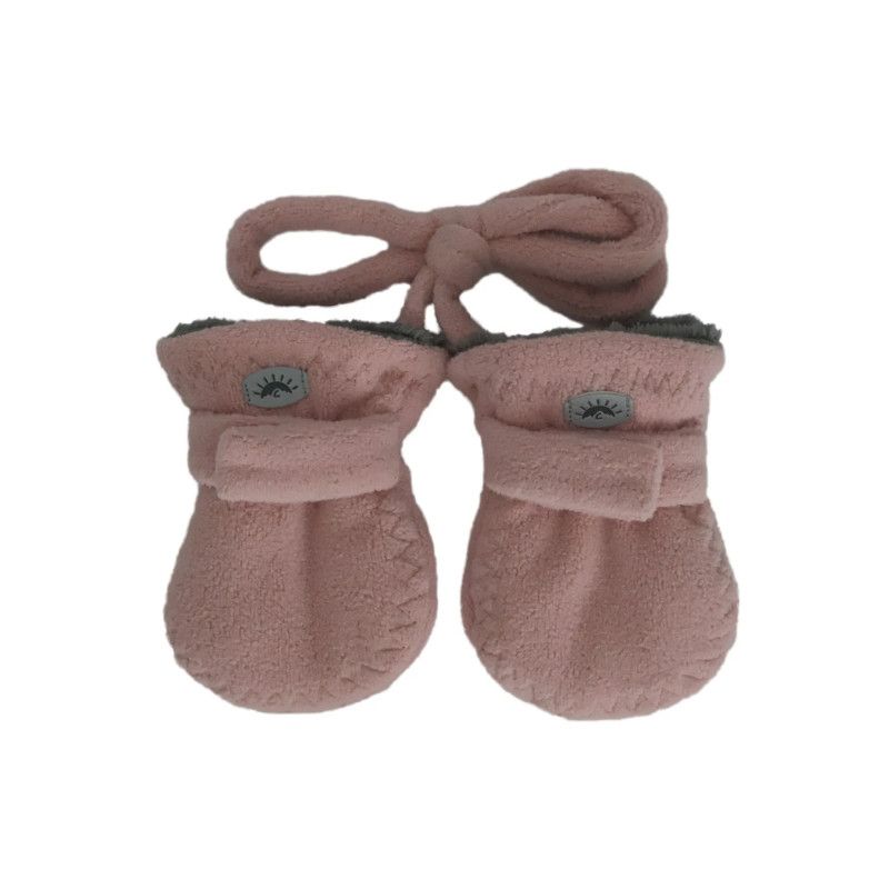 CaliKids W0809 Fleece Mitt Rose, Size: 6-18M
